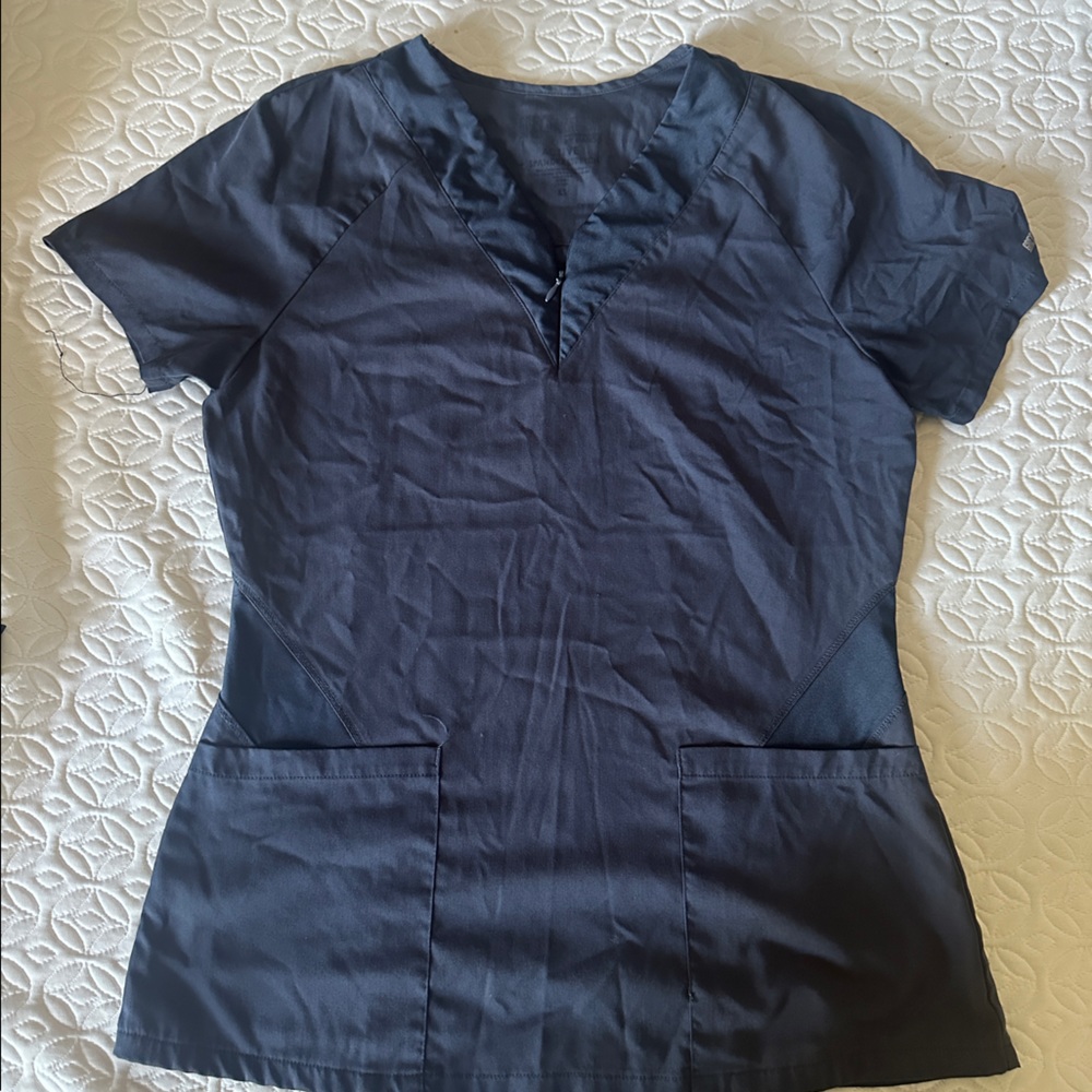 Dark gray Grey’s Anatomy scrub top